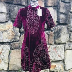 Chelsea & Violet XS Berry Embroidery
Dress NWT